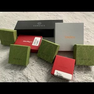 XValentino Gucci Empty jewelry boxes